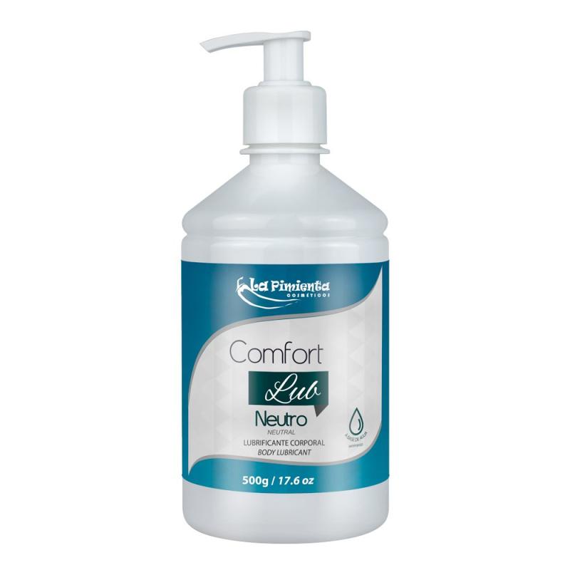 Lubrificante Íntimo Confort Lub Neutro 500g - Experiência Sensual Prolongada com Fórmula Equilibrada