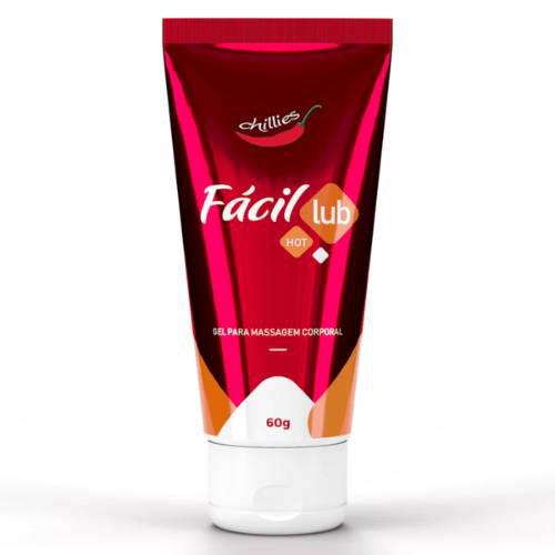 Fácil Lub Hot 60g - Lubrificante Sensação Aquecimento by Chillies