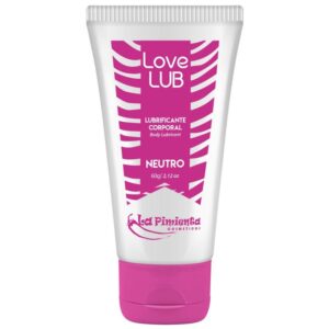 Lubrificante Íntimo Neutro Love Lub 60g – Base de Água