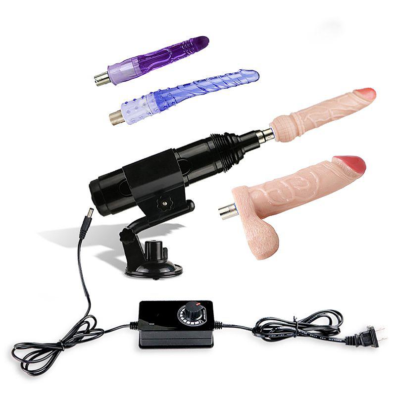 Máquina do Sexo Powerfull III 110v - Multivelocidade, Ângulo Ajustável e 4 Dildos Silicone Inclusos