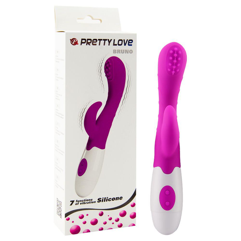 Vibrador Feminino Para Ponto G E Clitóris Com 7 Vibrações Bruno