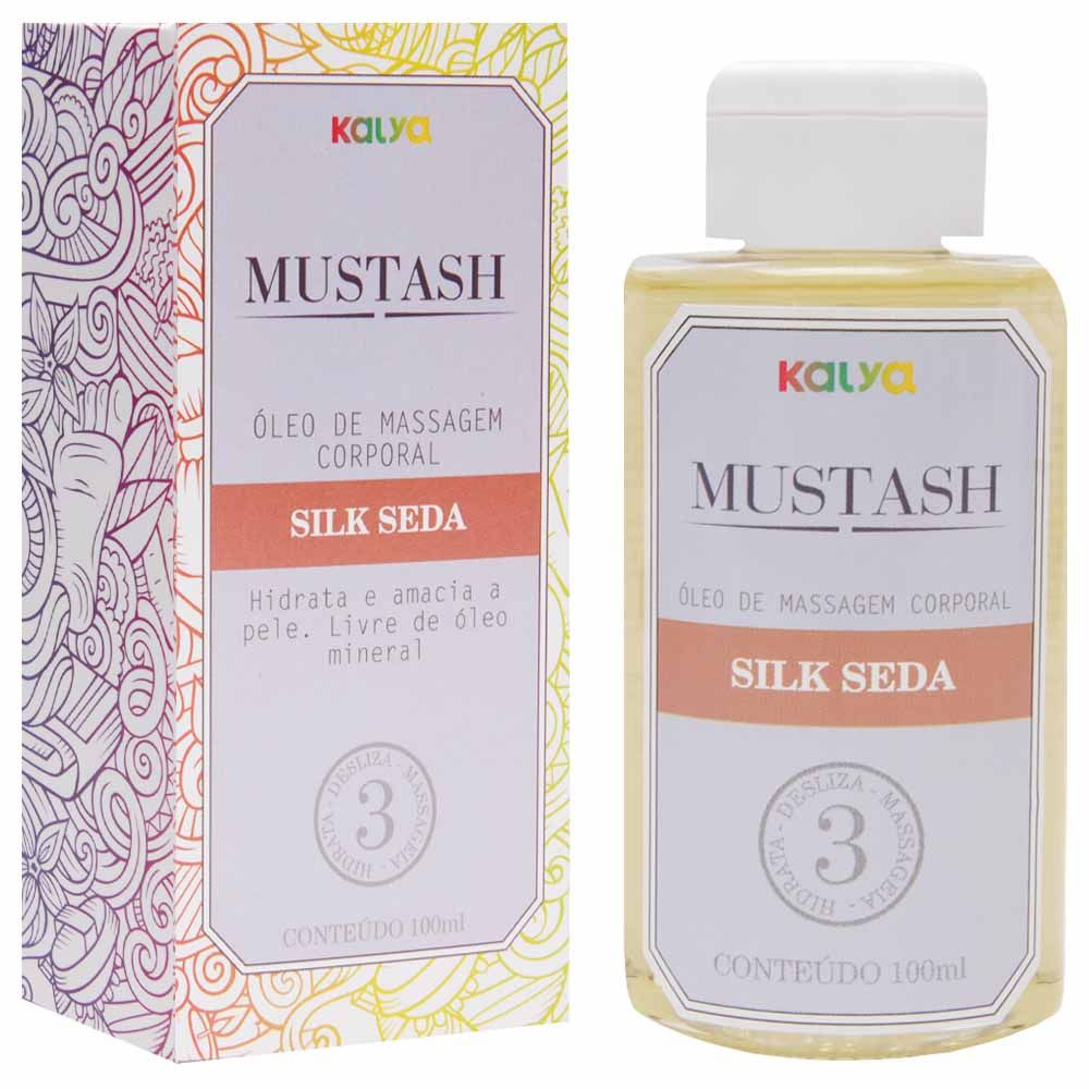 Mustash Silk Seda Óleo Deslizante 100Ml Kalya