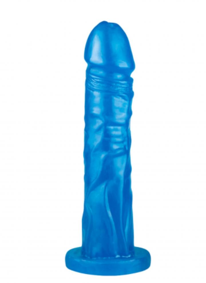 Pênis 15x4Cm Gel Azul