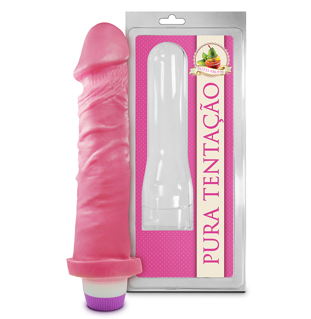 Pênis Aromático Vibrante 18cmx4,4cm Sexy Fantasy - Estímulos Visuais, Táteis e Olfativos