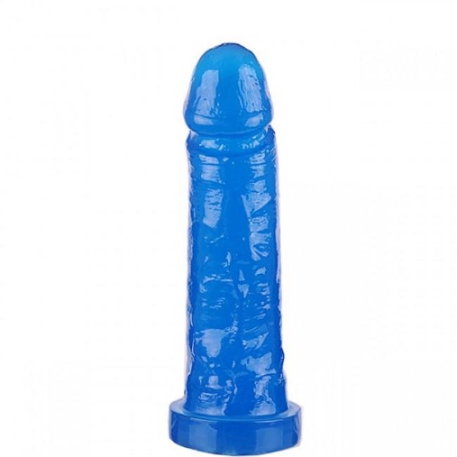 Pênis Realístico Maciço 17x4cm Cor Azul