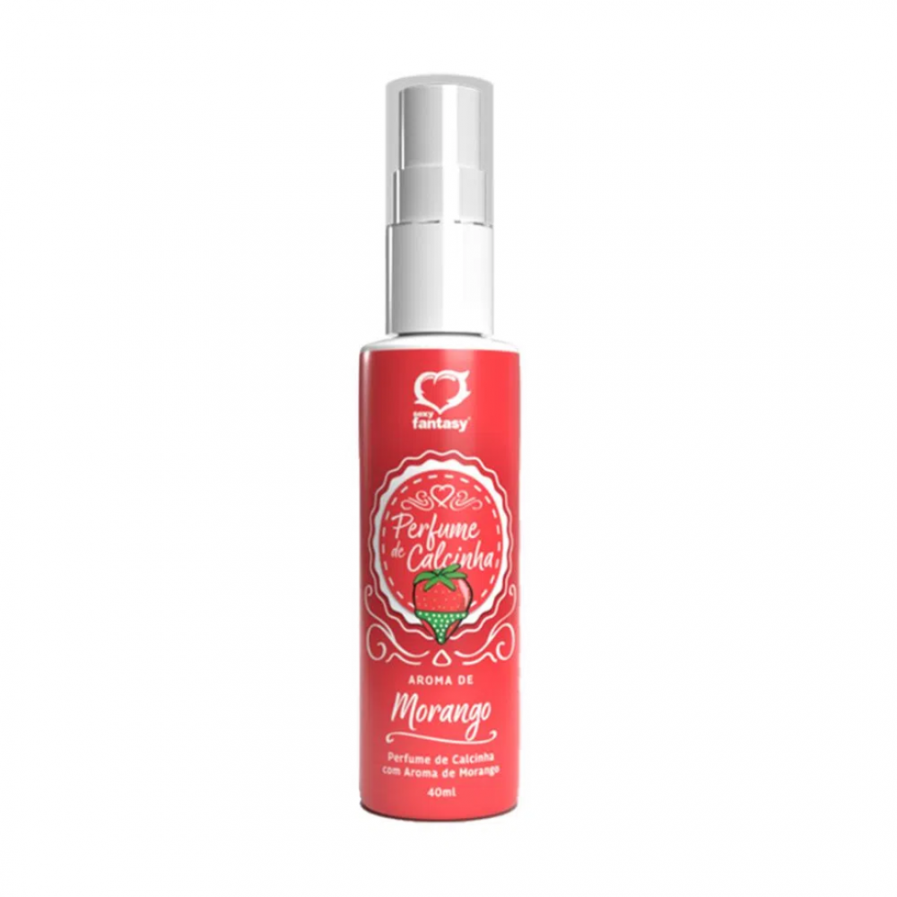 Perfume de Calcinha Morango 40ml Sexy Fantasy - Frescor e Sedução a Qualquer Hora