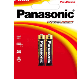 Pilhas AAA alcalinas Panasonic 2 unidades para vibradores sex toys