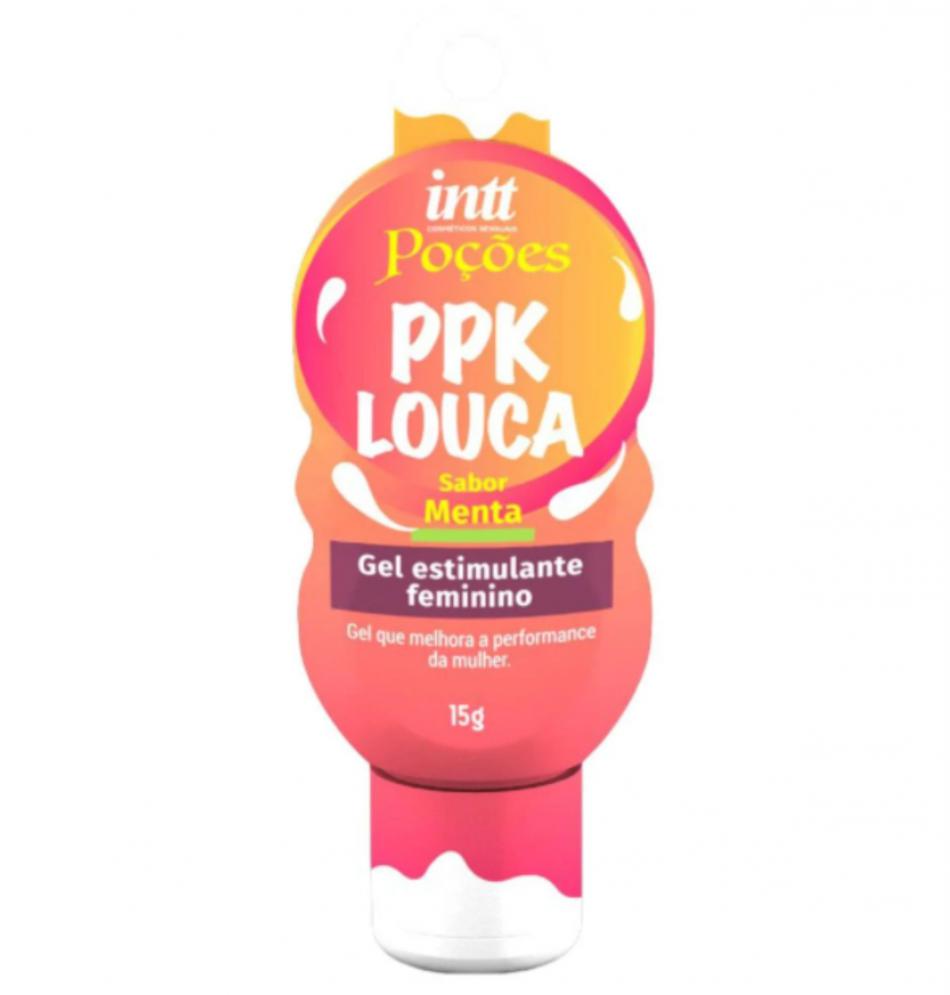 Gel estimulante feminino PPK Louca 15g Intt Poções efeito vasodilatador