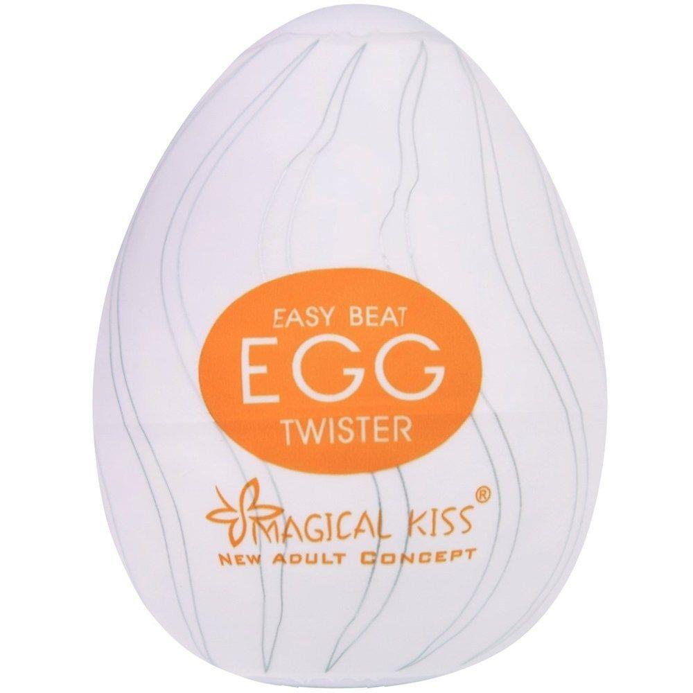 Egg masturbador masculino Twister Easy One Cap Magical Kiss