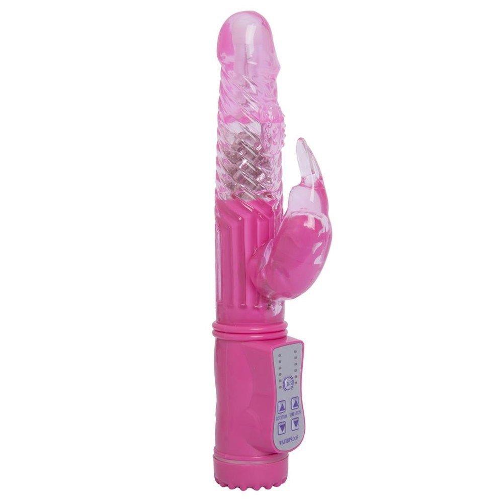 Vibrador Rotativo Rabbit 12 Vibrações 22 X 3Cm