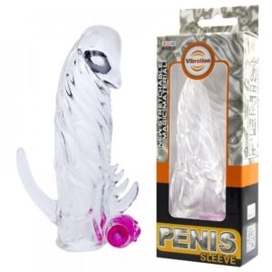 Capa Estimuladora Vibratória Sleeve com Cápsula | Gtoys