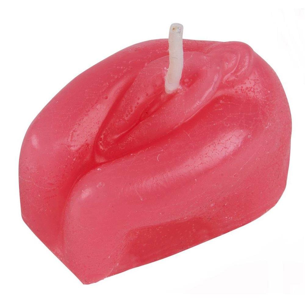 Vela Decorativa Em Formato De Vagina