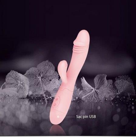 Vibrador Com 30 Velocidades E Estimulador Pretty