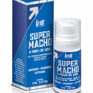 Super Macho Gel excitante masculino 17ml para potência e ereção