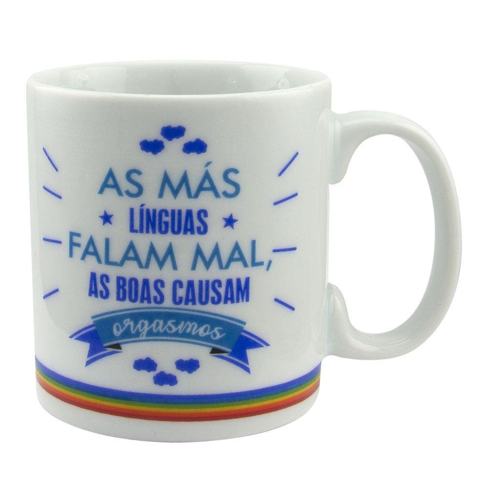 Caneca Sensual As Más Línguas Agm