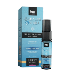 Gel excitante Vibra Ice Babalub sabor chiclete unissex 15g