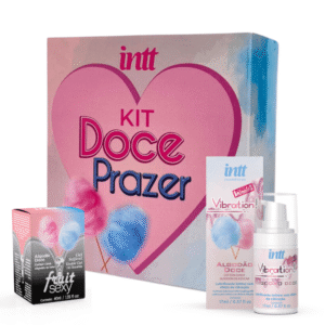 Box Doce Prazer Vibration e Fruit Algodão Doce