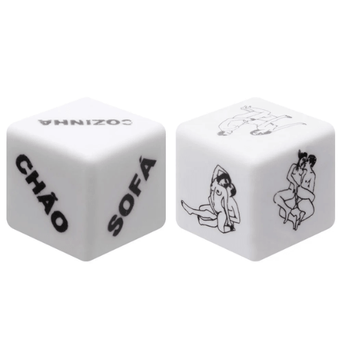 Dados do Prazer Hétero Duplo jogo erótico para casais – KMV Sex Shop