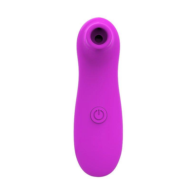 Estimulador de clitóris com pulsação 10 modos cor roxo - KMV Sex Shop