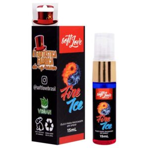 Excitante Fire Ice Jatos Unissex 15ml Soft Love
