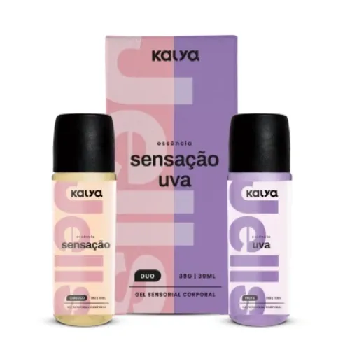 Gel beijável duo uva JELLS com sensação para sexo oral