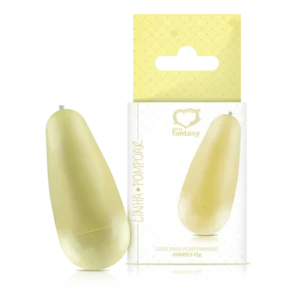 Cone Pompoar 32g Amarelo – Linha Pompoar KMV
