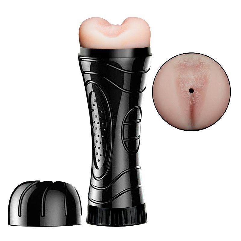 Masturbador Lanterna Mini - Formato de Ânus 2 - SI: Ergonomia e Realismo para Satisfação Masculina