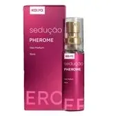 Perfume feminino com feromônio Pherome Sedução 15ml Kalya