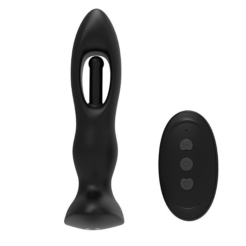 Plug Anal com Função Dedilhar e Vibração