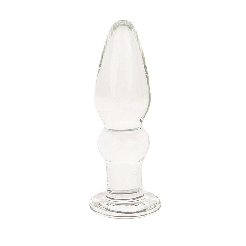Plug Anal de Vidro - Formato Cônico - 11,0 x 3,2 cm - SI