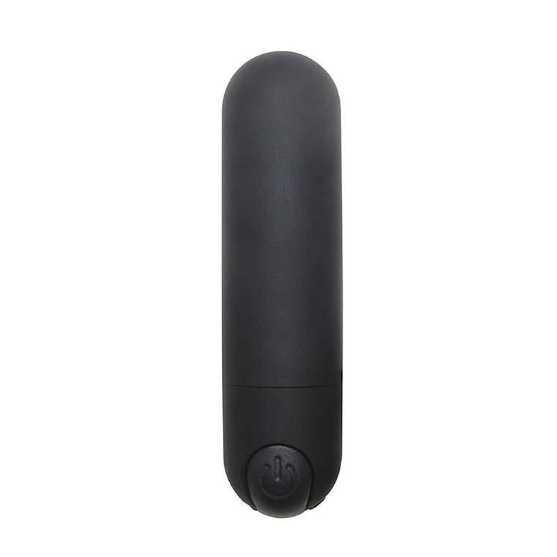 Power Bullet Preto com 10 Vibrações - Green Baby