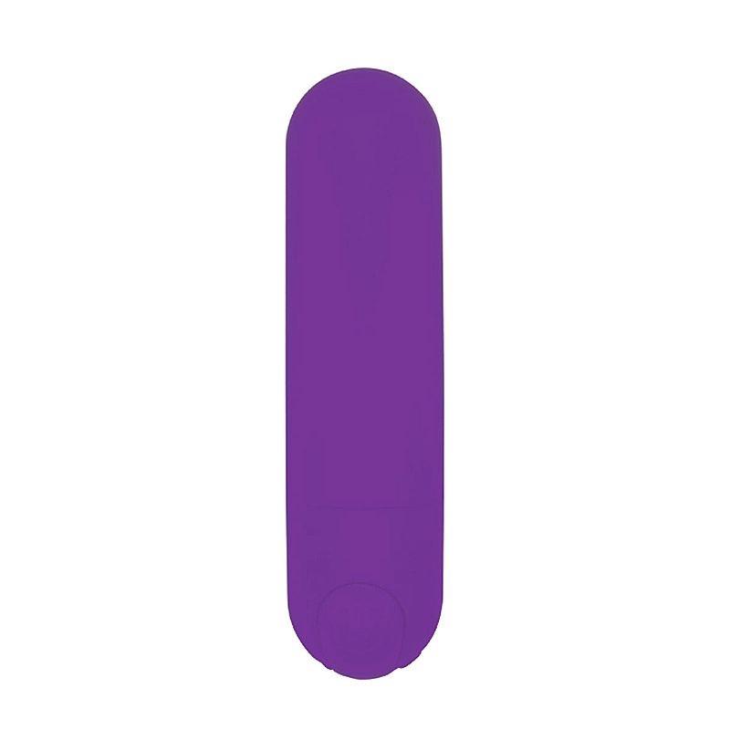 Power Bullet Roxo com 10 Vibrações - Green Baby