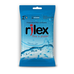 Preservativo Lubrificado Rilex 3 Unidades – Camisinha Masculina