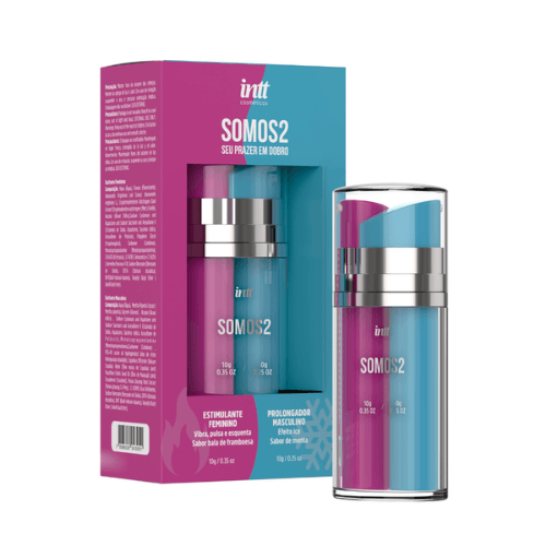 Somos2 gel excitante para casal – feminino e prolongador masculino