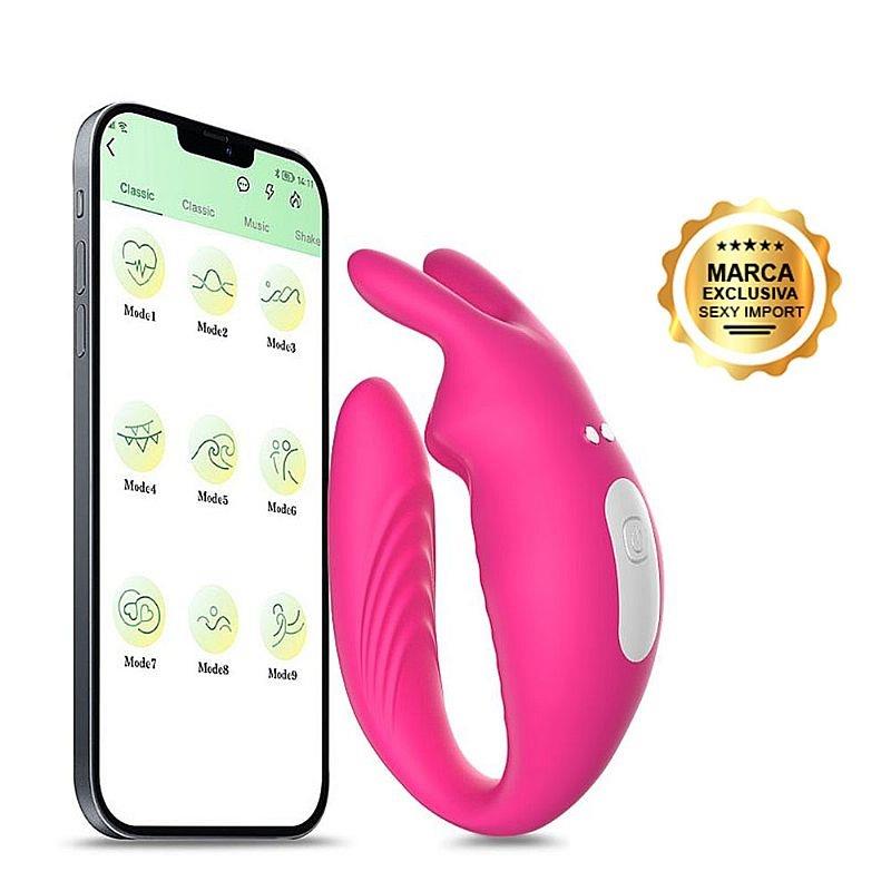 Vibrador de Casal - Controle Via Celular - À Longa distância - SI - APP