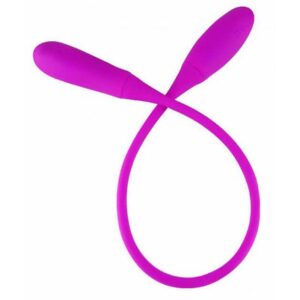 Vibrador Ponto G e Clitóris com Dedilhar Duas Pontas Snaky Pretty Love