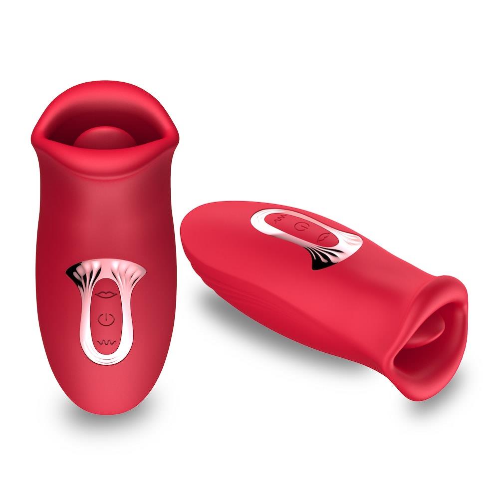 Vibrador pulsação boca SI 10 modos estimulador de clitóris TPR