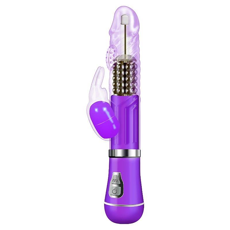 Vibrador Rotativo de Coelho - 9 Modos de Vibração e 6 Velocidades de Rotação - SI