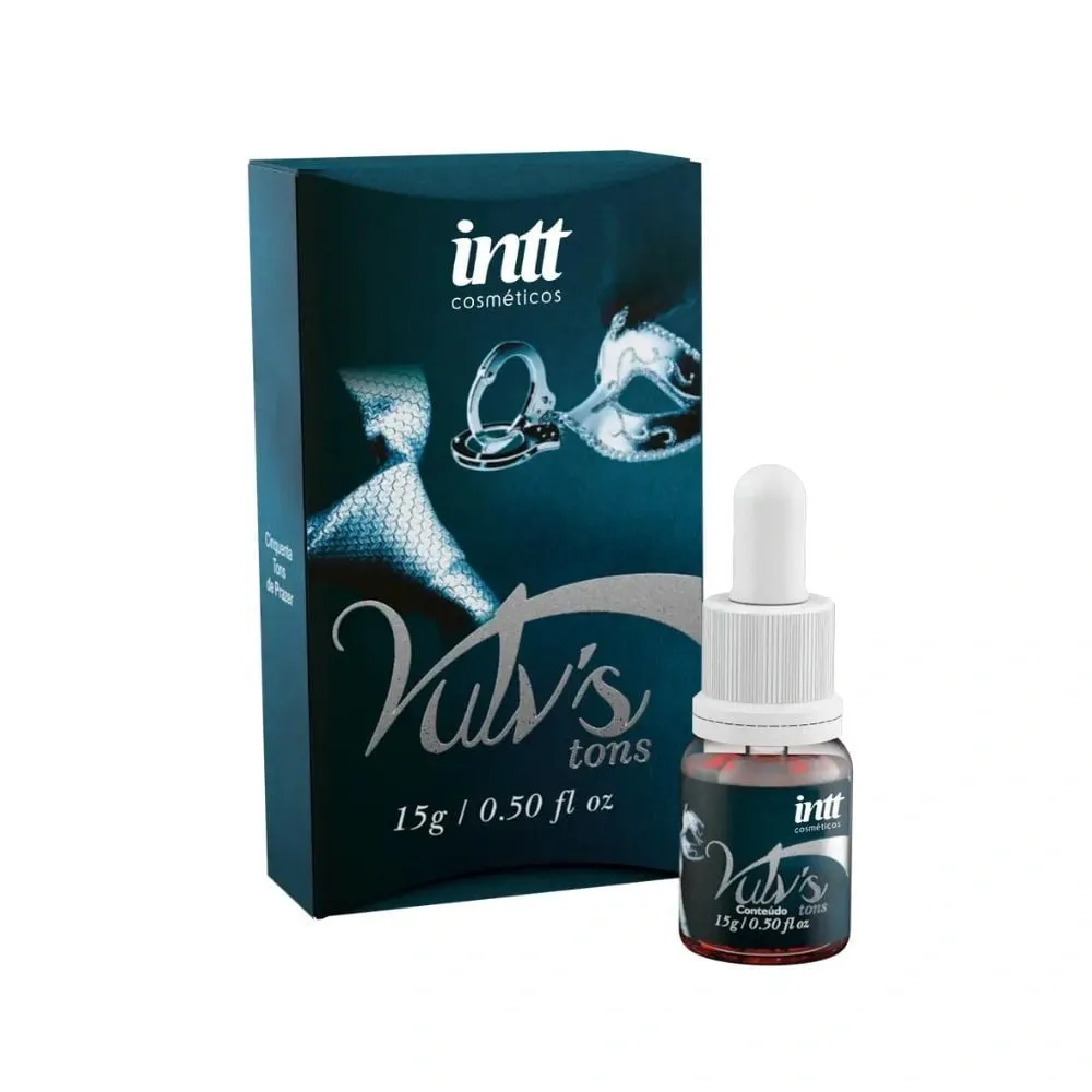 Gel facilitador de orgasmo feminino Vulv's Tons efeito quente 15g