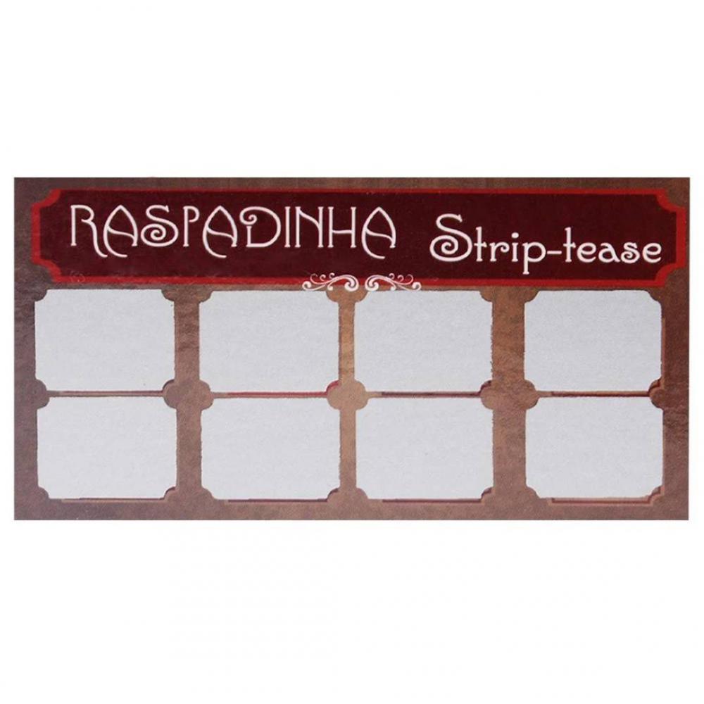 Raspadinha Striptease 10 Unidades