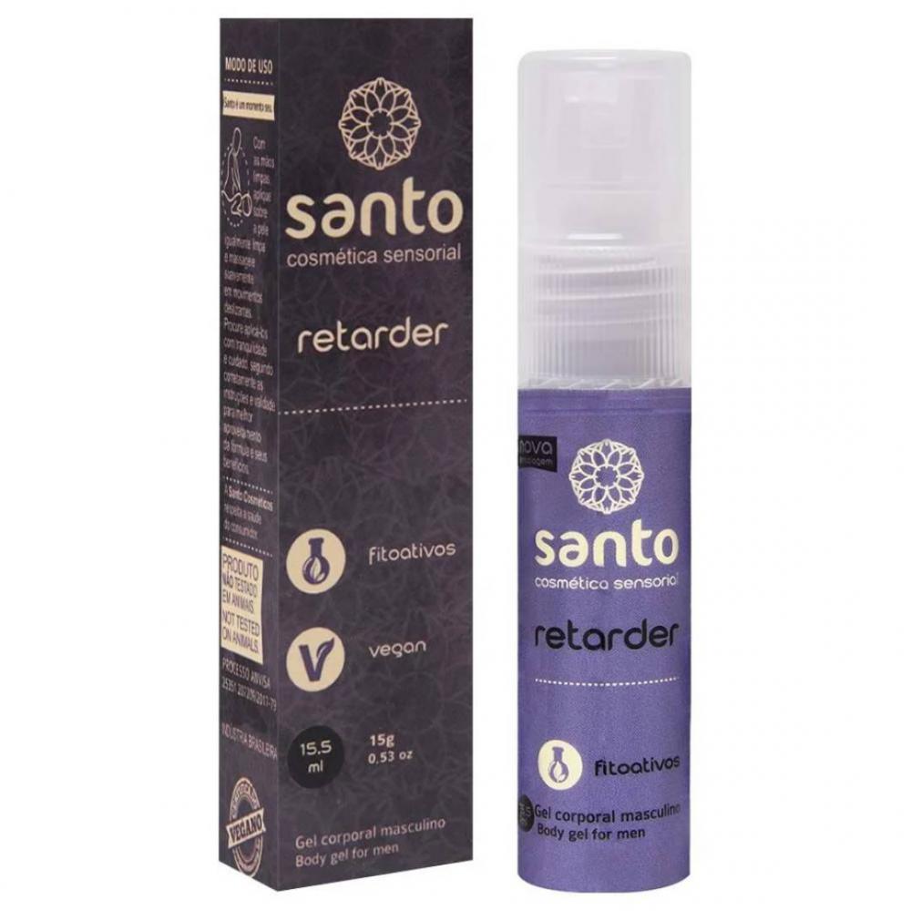 Retarder Gel Retardante Masculino 15G - Santo: Controle e Durabilidade Aprimorados