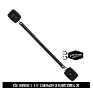 Separador de Pernas BDSM Premium 50cm | Bondage e Submissão