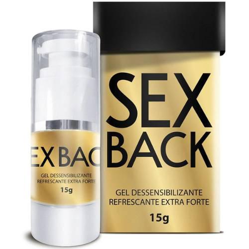 Sex Back Dessensibilizante Anal Refrescante 15G - Sexy Fantasy