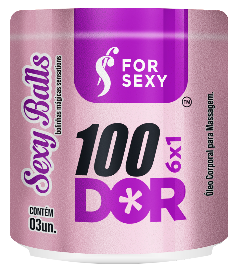 Bolinha Explosiva 100Dor Sexo Anal 03Un - For Sexy