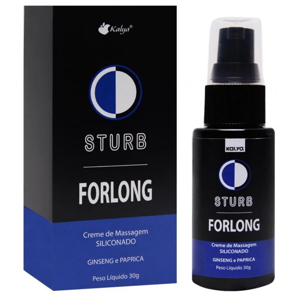 Sturb Forlong Mais Tempo Ereção 30G Creme Prolongador de Prazer Masculino da Kalya