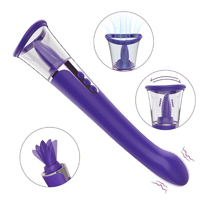 Sugador e Vibrador de Clitóris - Sabrina - SI