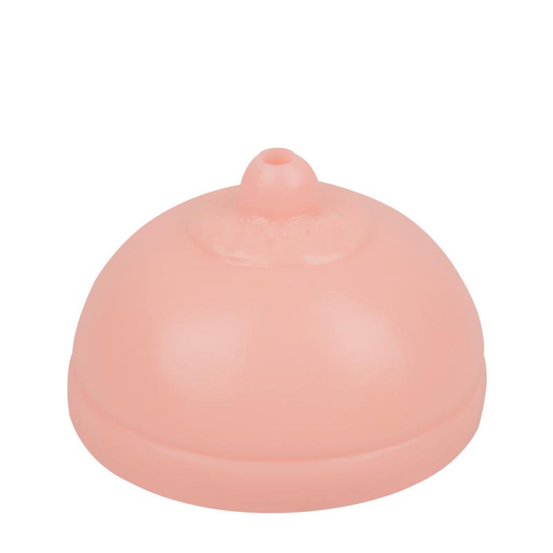 Tampa de lata erótica formato seio em silicone – KMV Sex Shop