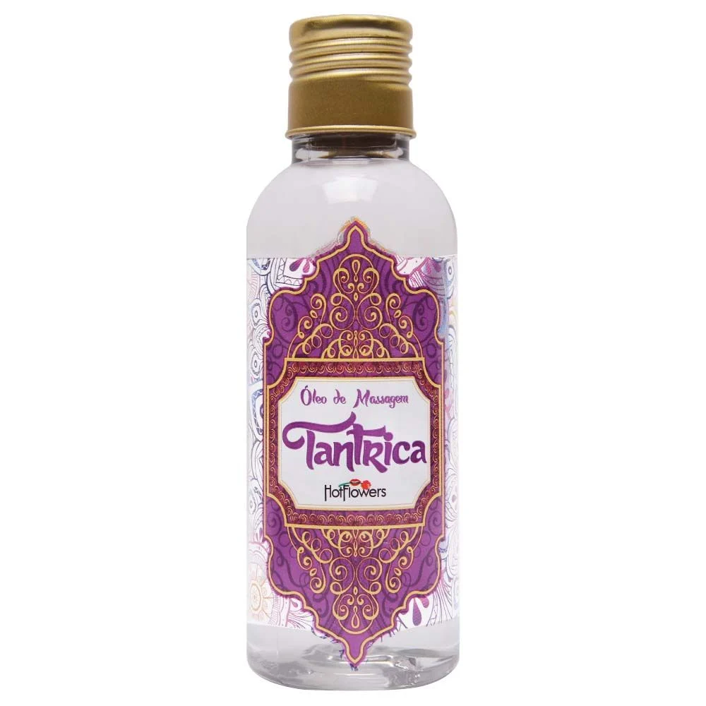 Tântrica Óleo Para Massagem Sensual 120ml Hot Flowers