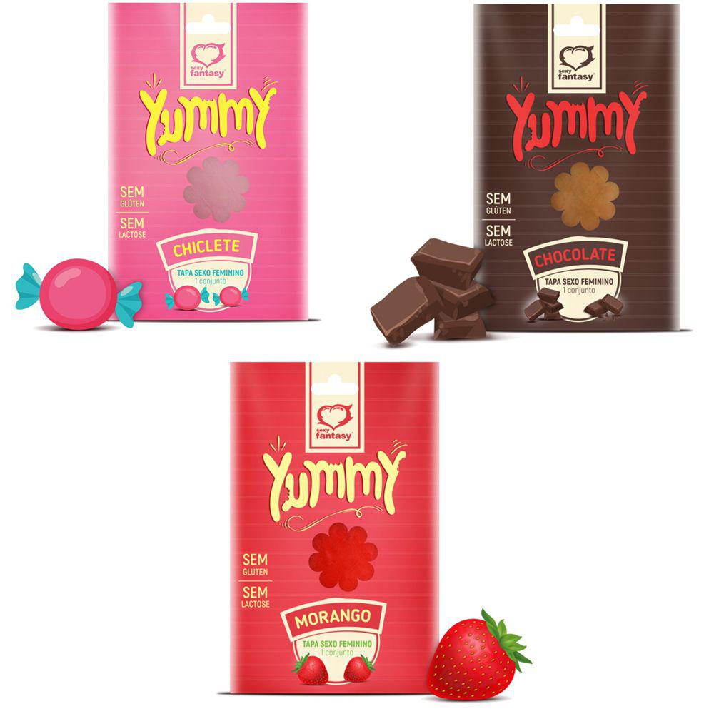 Tapa Sexo Solúvel Yummy Comestível Sexy Fantasy