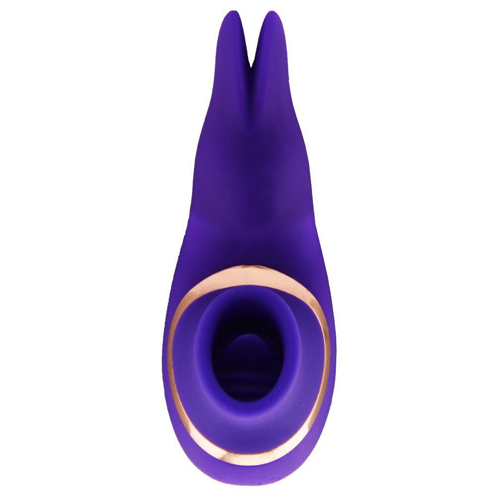 Vibrador 10 Velocidades Língua Estimuladora Cor Roxo